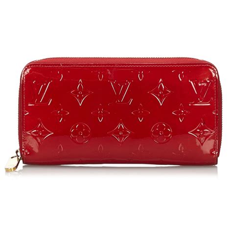 red louis vuitton wallet men's|authentic louis vuitton zippy wallet.